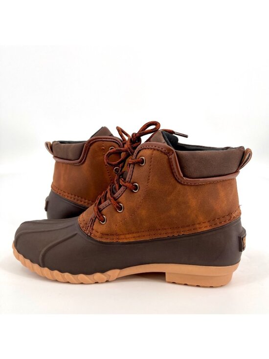 Weatherproof Vintage Men\'s Aidan Duck Boots Size 8 Tan New In Box main image 12